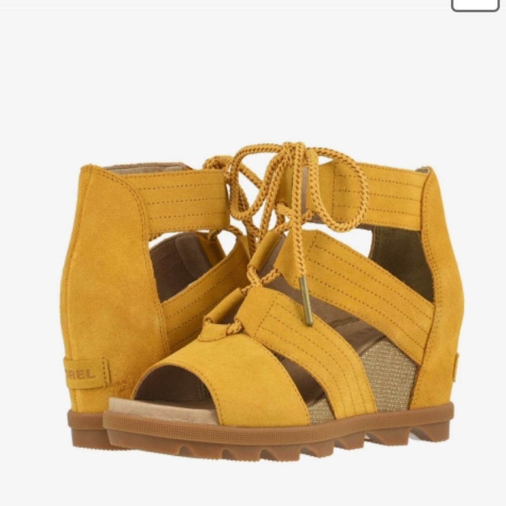Sorel Joanie ll Lace Wedge New Condition In Box - Picture 7 of 16